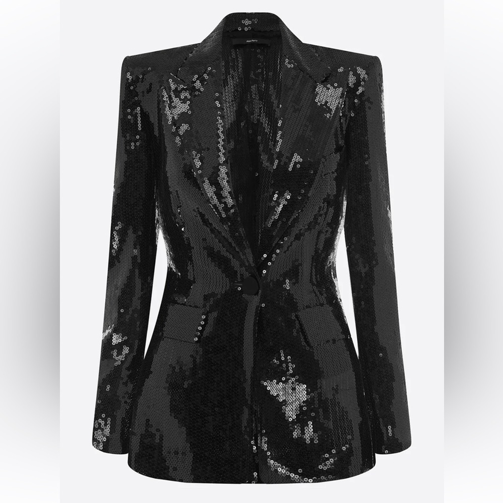 Alex Perry Single Breasted Sequin Blazer